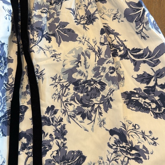 O.P.T. Blue and White Floral Dress - M - Picture 2 of 6